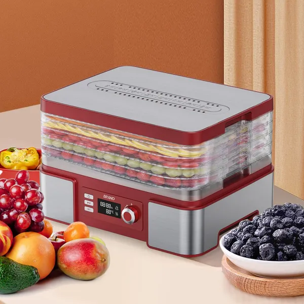 Food Dehydrator With Timer, Temperature Settings Overheat Protection