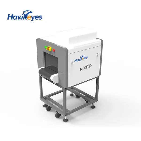 Hawkeyes RJX3020 Mini Portable X Ray Baggage Scanner 8mm Steel Penetration Al Detection Certified Inspection System for Post photo-2