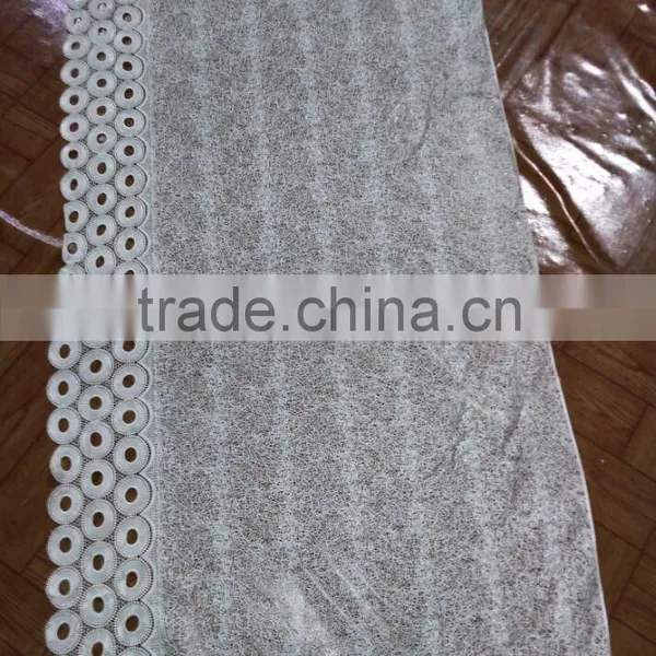2016 Promotion Polyester Fabric Lace / Textile Chemical Lace Fabries photo-3