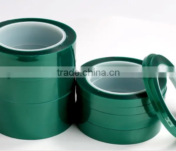 Heat Resistant Industrial Green PET High Temperature Adhesive Tape photo-2