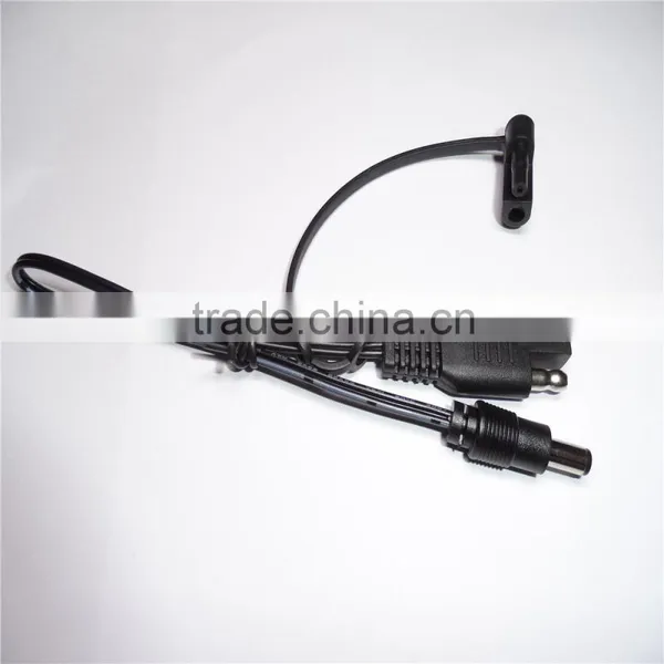 DC 5.5x2.5 UL 2468 22AWG Wire With SAE Plug + Male DC Jack 5.5x2.5 DC Power Cable Assembly photo-3