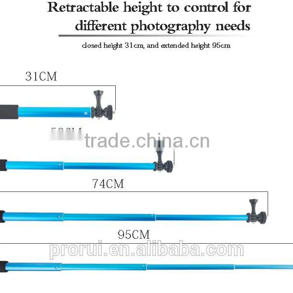 New Products 2016 Innovative Product Extendable Camera Tripod Selfie Smartphone Monopod With Mini Selfie Stick photo-5