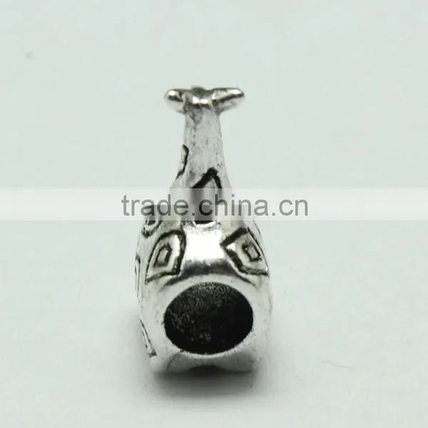 Lead Free Nickle Free Zinc Alloy Pdora Deerlet Shape Jewelry Hole Beads for Bracelets and Necklaces photo-6