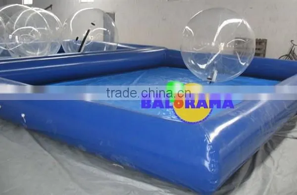 Inflatable Pool and 2 Waterball