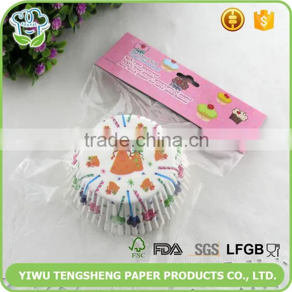 Greaseproof Paper Cupcake Wrapper,cupcake Case for Decoration photo-5