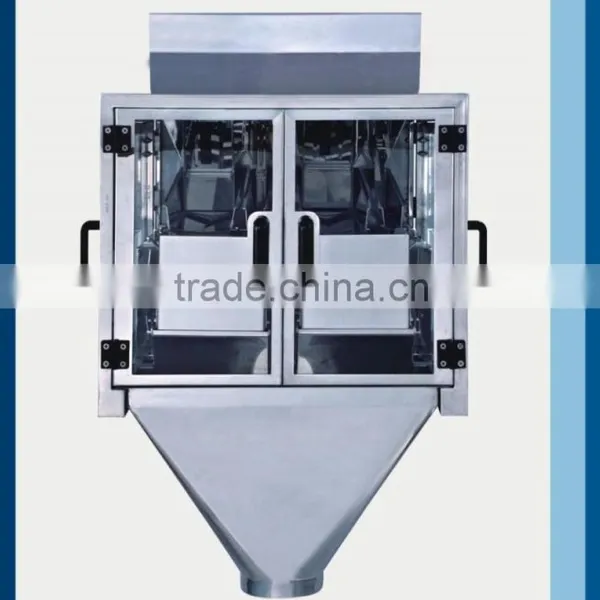 Automatic 2 Head Linear Digital Weigher, Dry Syrup Powder Weighing and Filling Machine photo-5