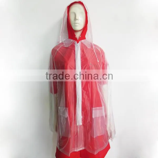 100% Waterproof Rainsuit PVC/polyester Overall Rain Cover photo-6