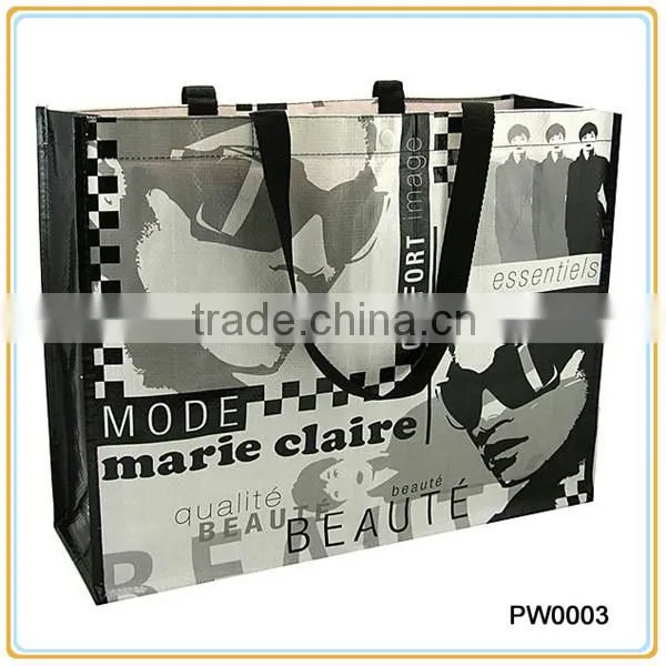 Recycled PP Woven Shopping Bag photo-3