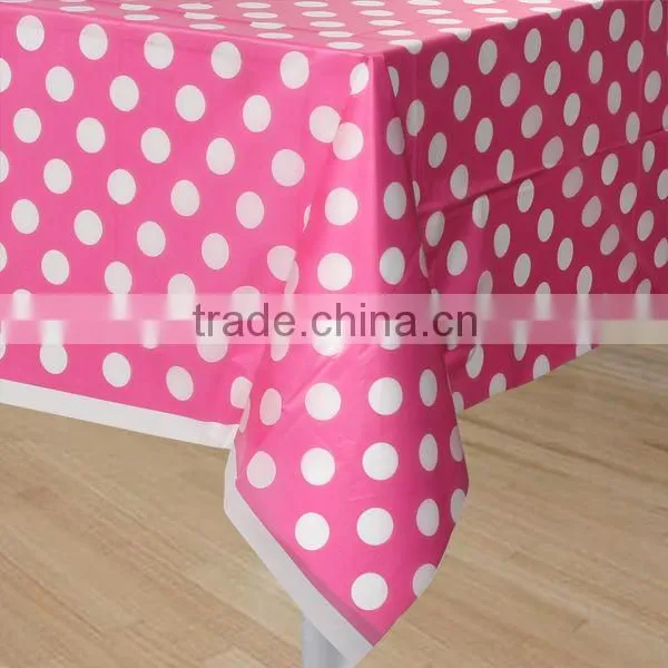 High Quality Plastic Table Cover for Party Products Supplies photo-3