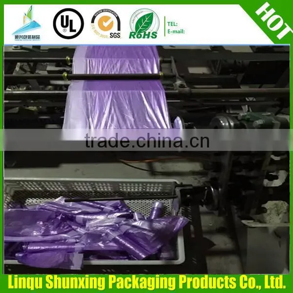 20 Mic LDPE and HDPE on Roll Plastic Trash Bag / 18mic MDPE Drawstring Bag photo-3