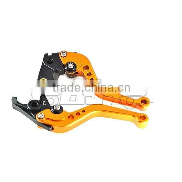 BJ-LS-002 Custom Gold Short Cnc Motorcycle Folding Lever for FJR 1300 photo-6