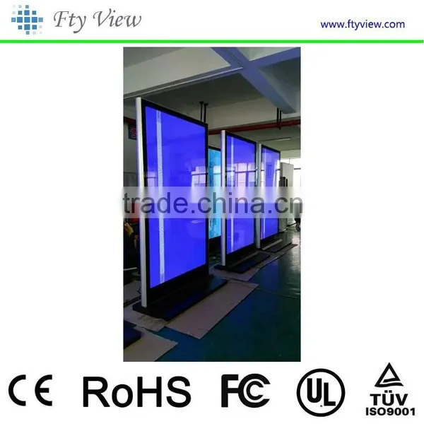 98 Inch Indoor Floor Stand Digital Signage LCD Advertising Player photo-3
