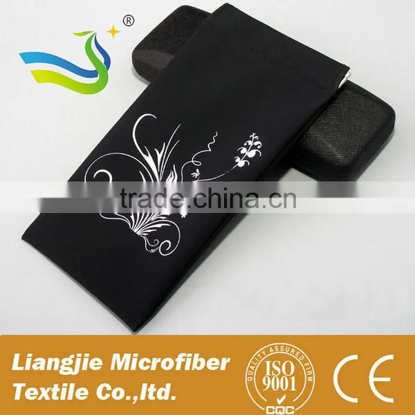 Microfiber and Flocking Material Mobile Phone Bags photo-4