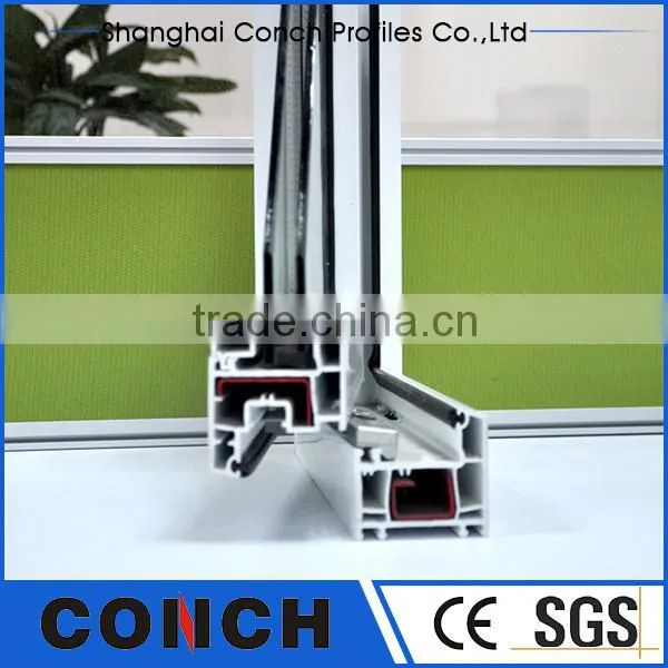 PVC Window Frame 60 Internal Casement Window Profiles photo-3