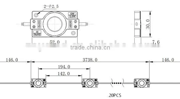 Led Module High Lumen Injection Led Module 12V Led Display Module Signage Light photo-5