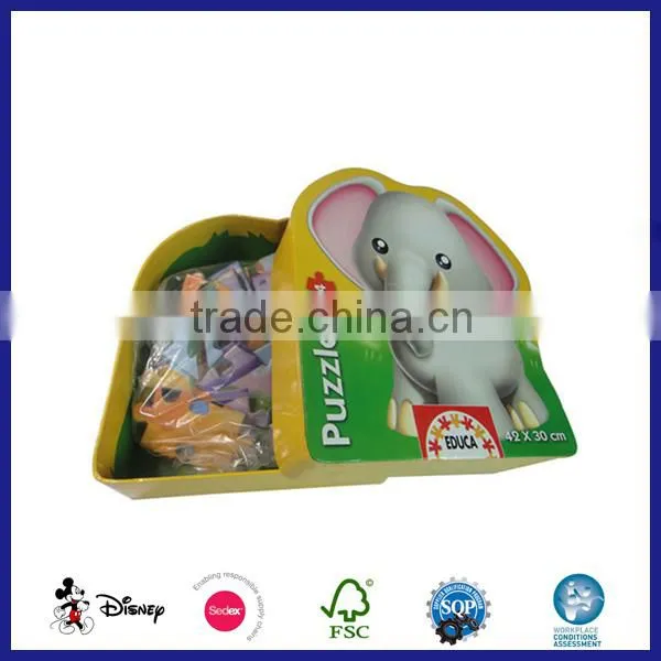 Education Toys 2016 Cardboard Animal Children Toy Puzzle photo-2