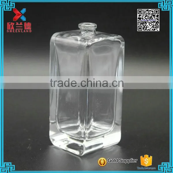 Wholesale 100ml Rectangle Empty Glass Perfume Refill Bottle photo-2