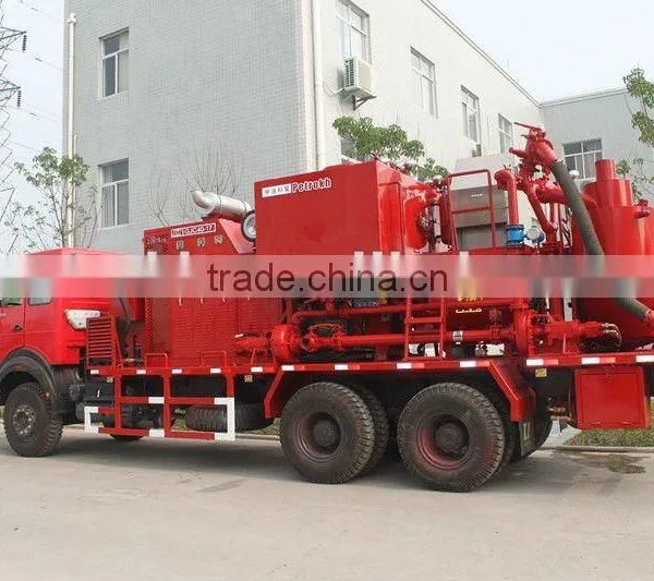 cementing truck mounted