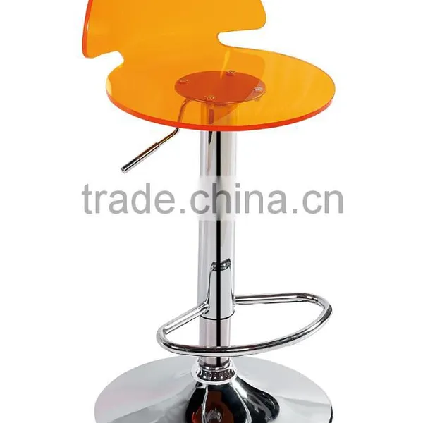Italian Clear Acrylic Transparent Funky Bar Stool photo-3