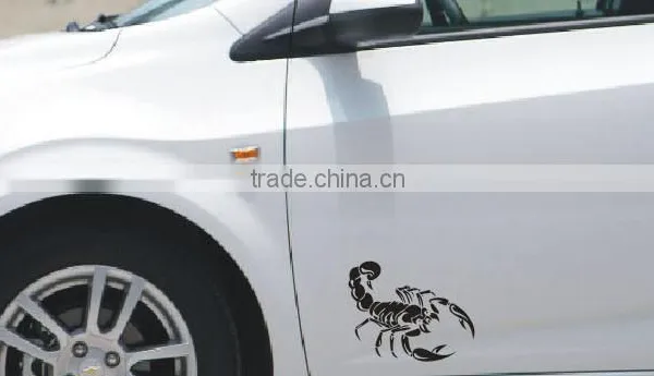 factory price Custom design Lovely animals 3d printing car vinyl bumper sticker