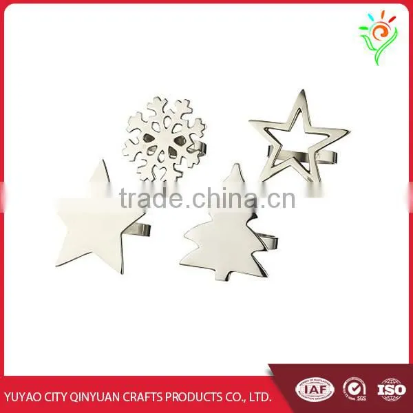 Gold Napkin Rings Bulk Wholesale Napkin Ring photo-3