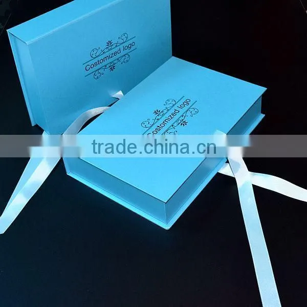 Custom Logo Printed Lovely Wedding Dress Favor Box Company photo-3