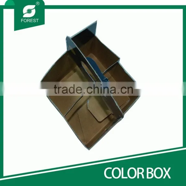 BEVERAGE INDUSTRY HIGH QUALITY KRAFT PAPER COLOR BOXES FOR 4 PACKING BOTTLE JUICE photo-6