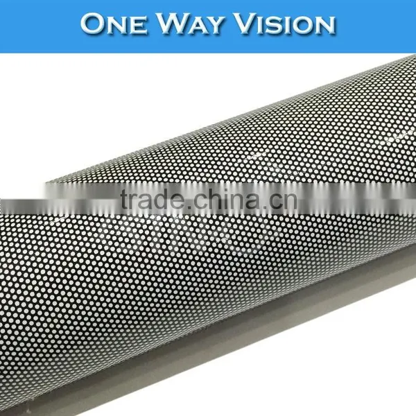 Self Adhesive Glass Sticker One Way Vision Car Window Film photo-3