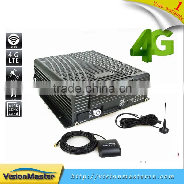 G-sensor 8ch 4g Mobile DVR Used for Car Security photo-2