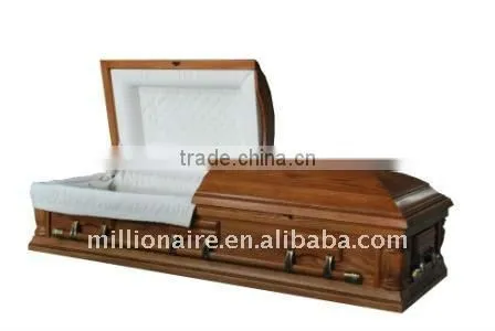 Oak Veneer Casket