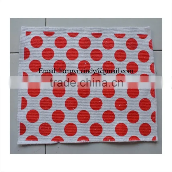 Super Water Absorbent Stitch Bonded Printed Cotton Floor Cleaning Towels photo-2