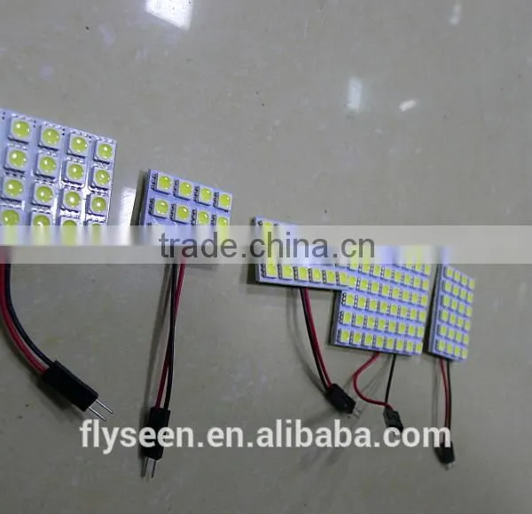 Car Interior Light Led Dome Light 20smd Led 5050 T10 Festoon Dome photo-4