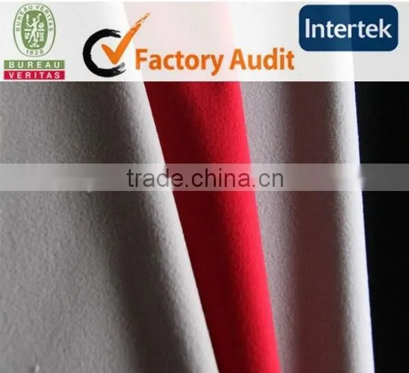 100% Polyester Super Poly Brushed Sportswear Fabric/tricot Fabric/warp Knitted Fabric