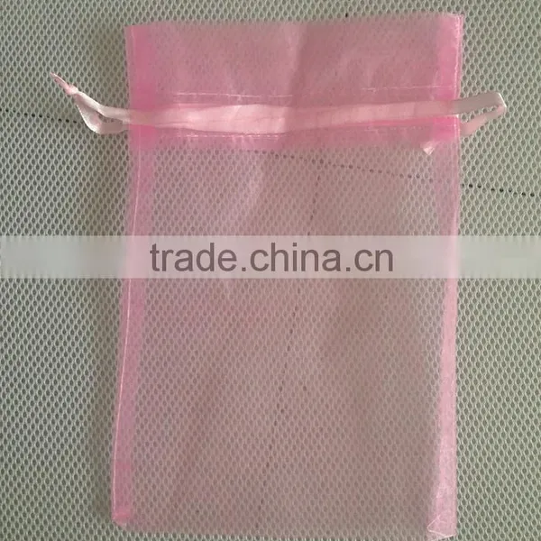 Hot Sale Drawstring Organza Gift Pouch for Jewellery and Candy photo-3
