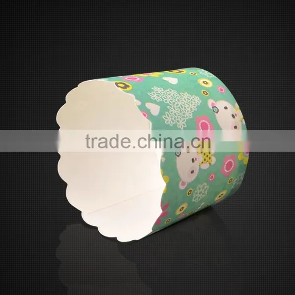 JM147 BAKEST High Temperature Resistance Medium Bear Pattern High Quality Baking Cake Paper Cups photo-2