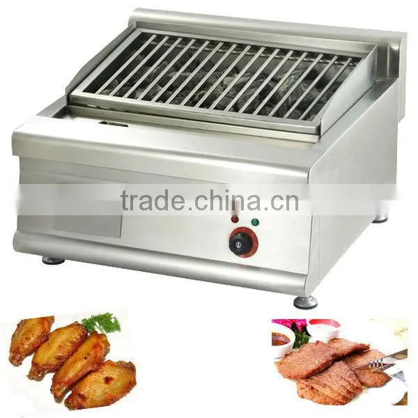 Safty Counter Top Electric Lava Rock Grill photo-2