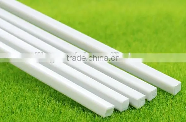 Model Square Tube in Plastic Profile Plastic Scale Tube ABS Diy Model Plastic Materials photo-3