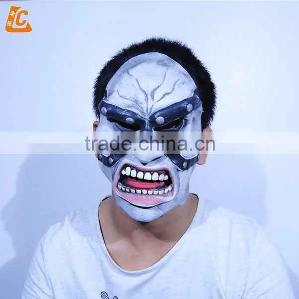 Realistic Scary Halloween Party Mask Rubber Mask Latex Horror Mask for Men