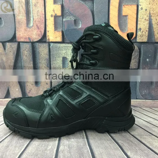 Men's High Quality of Black Tactical Combat Boots photo-2