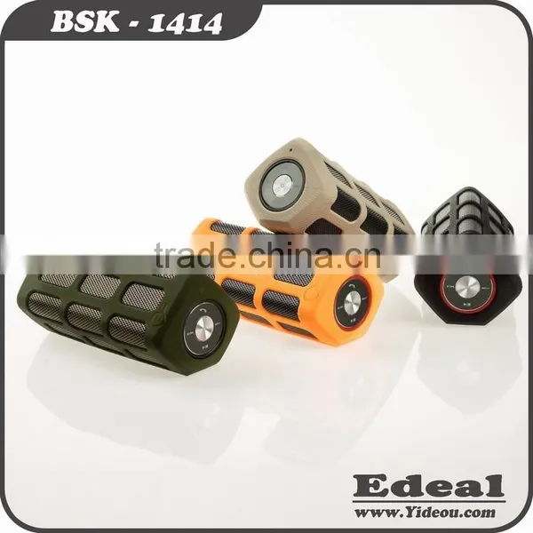 Waterproof Portable Stereo Mini Bluetooth Speaker and Power Bank Speaker photo-3