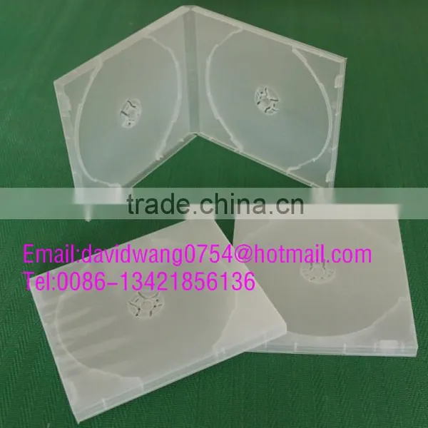pp cd Box Clear Double Line Corner-10mm photo-6