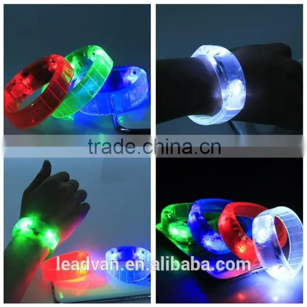 Wholesale Party/Star Live Concert Supplies Led Bracelet ,Led Sound Control Bracelet/Bangle/Wristband photo-6