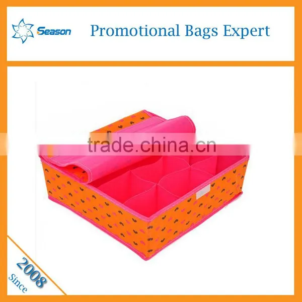 Fabric Storage Bag Underwear Storage Box Collapsible Storage Box photo-2