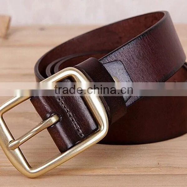 4.0cm H Shape Solid Brass Prong Buckle for Real Leather photo-2