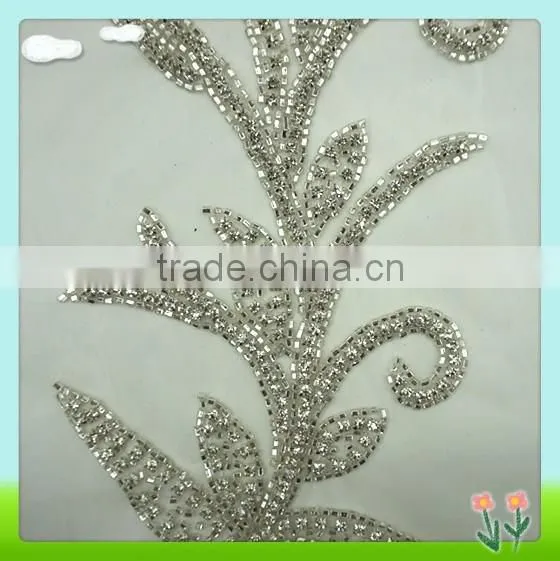 2015 Newest Beaded Applique Patch RM-310 photo-3