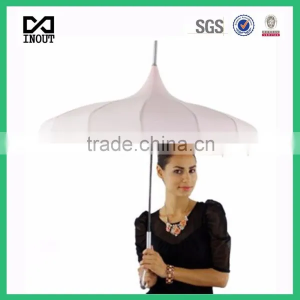 16 Ribs Pagoda Umbrella of Lady Rain Umbrella