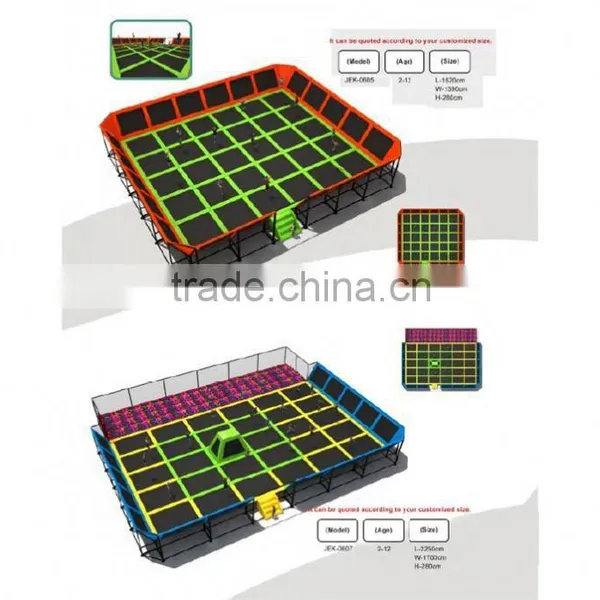 Best Design Cheap Professional Commercial Trampoline For Sale photo-2