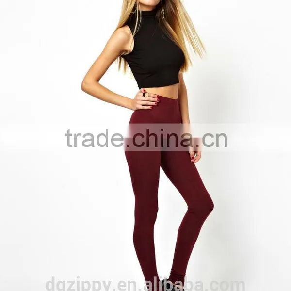 High Waist Full Length Wholesale Women Leggings in China Manufacture Leggings photo-5