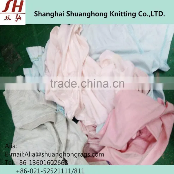 Used Light Color Clothing Wipers Rags Low Price photo-3