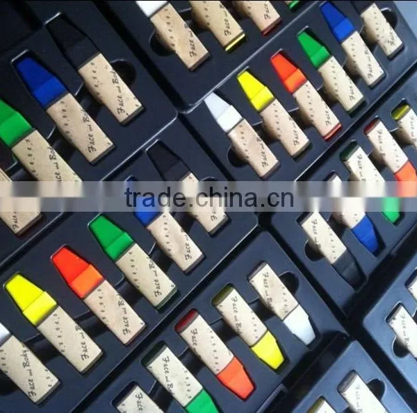 Face Painting Sticks 12 Color Set -Long Lasting Twist up Crayon Style Sticks